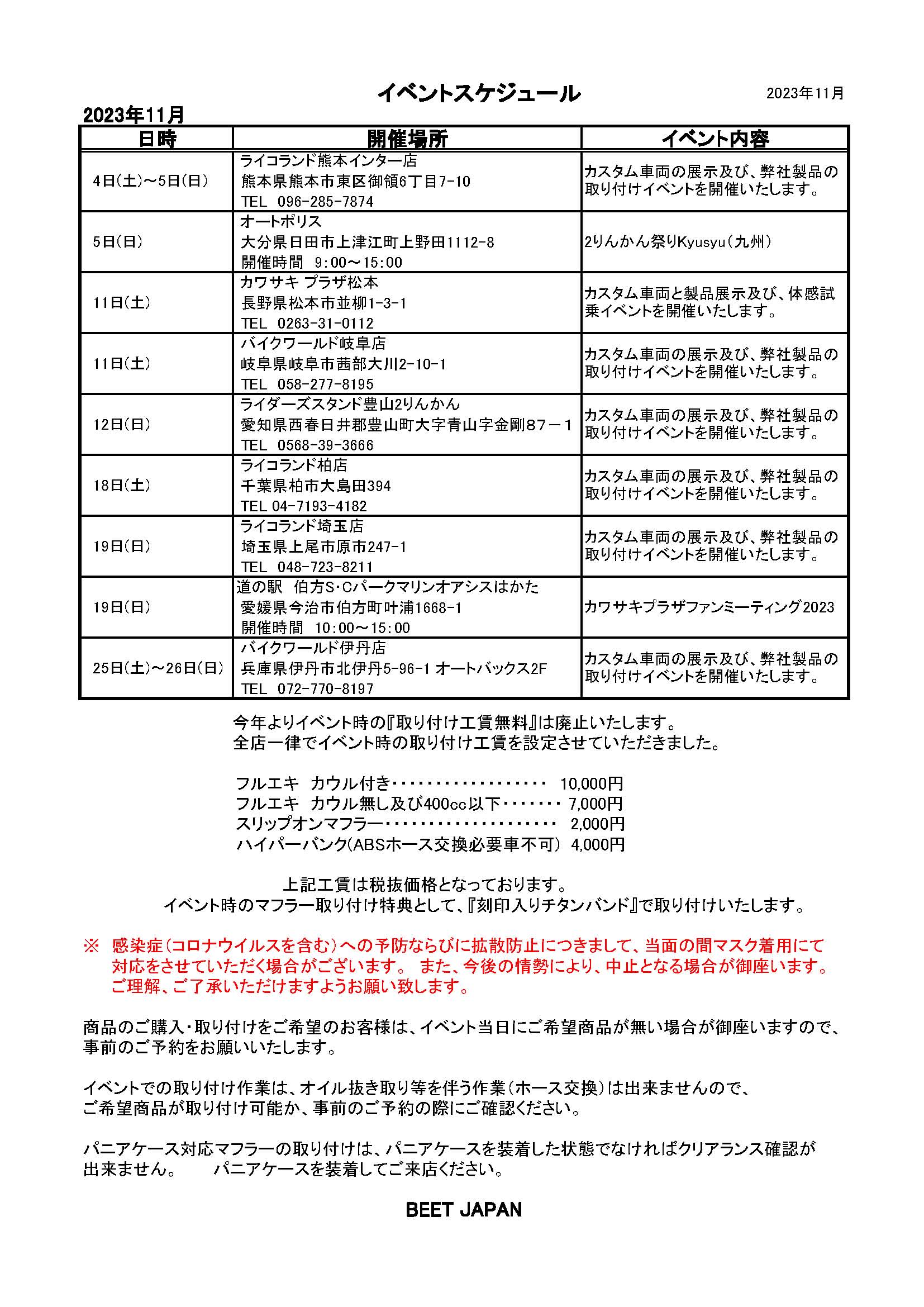 BEET JAPAN INDUSTRAY CO.,LTD.